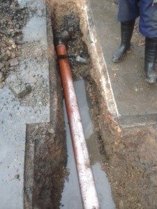 DRAIN WORK AT JOE POLE STORAGE IN BARNSLEY - Image 2